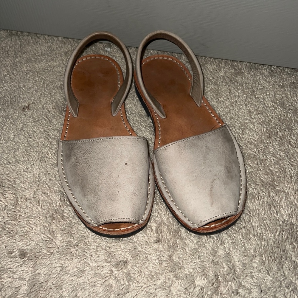 Menorca sandal purchased in Spain, gray 7.5